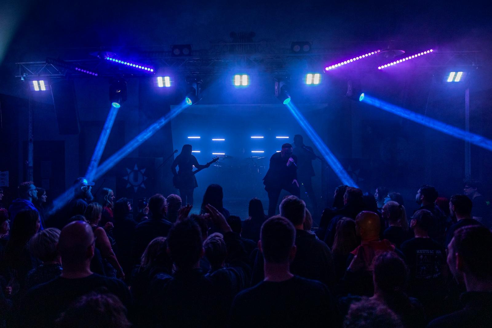 WAVEX Live Technik auf der Bühne